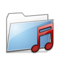 Folder Music copy icon